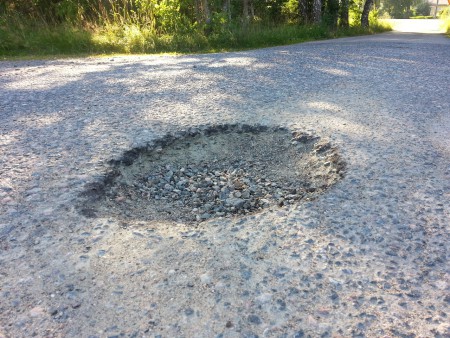 Alldeles för många potthål som återkommer varje år